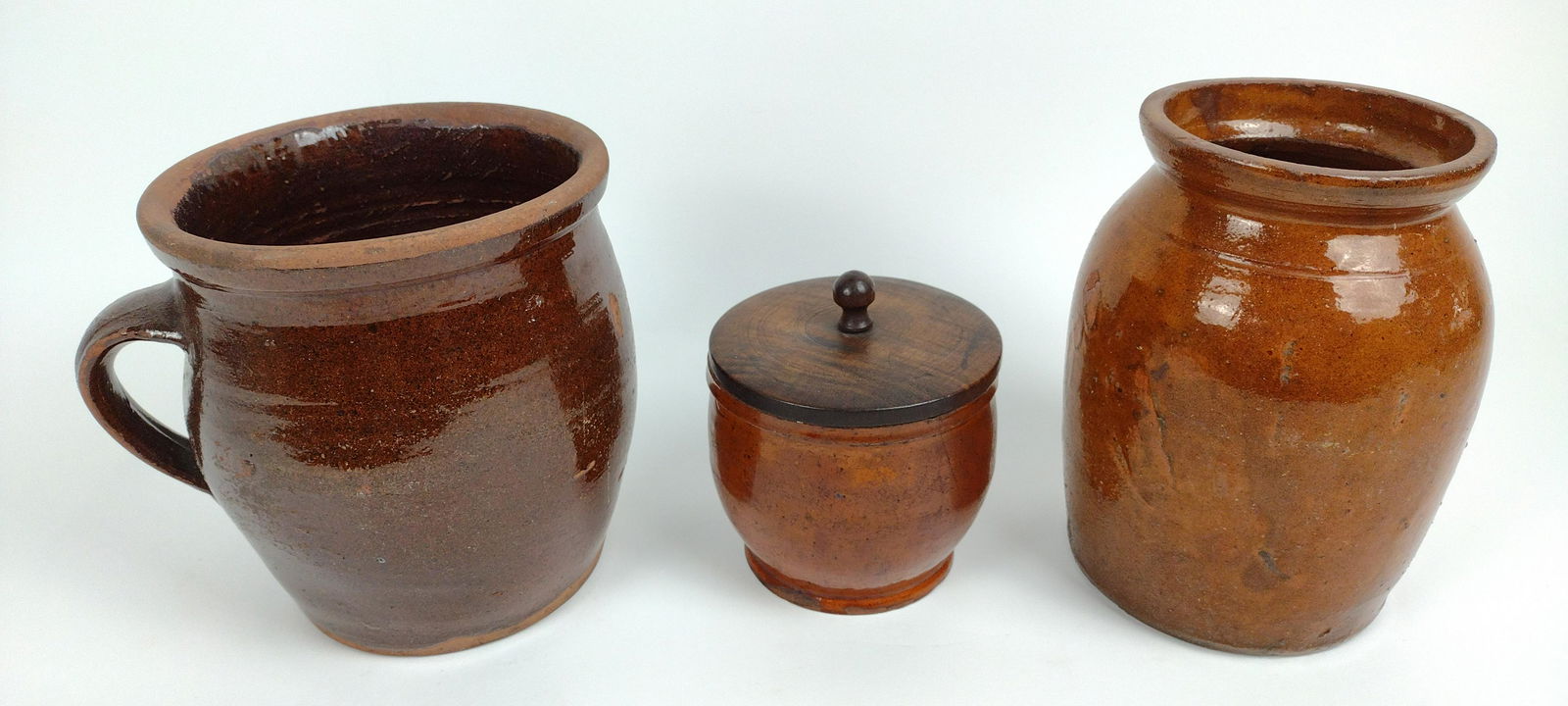 3 Pcs Redware (1 of 12)