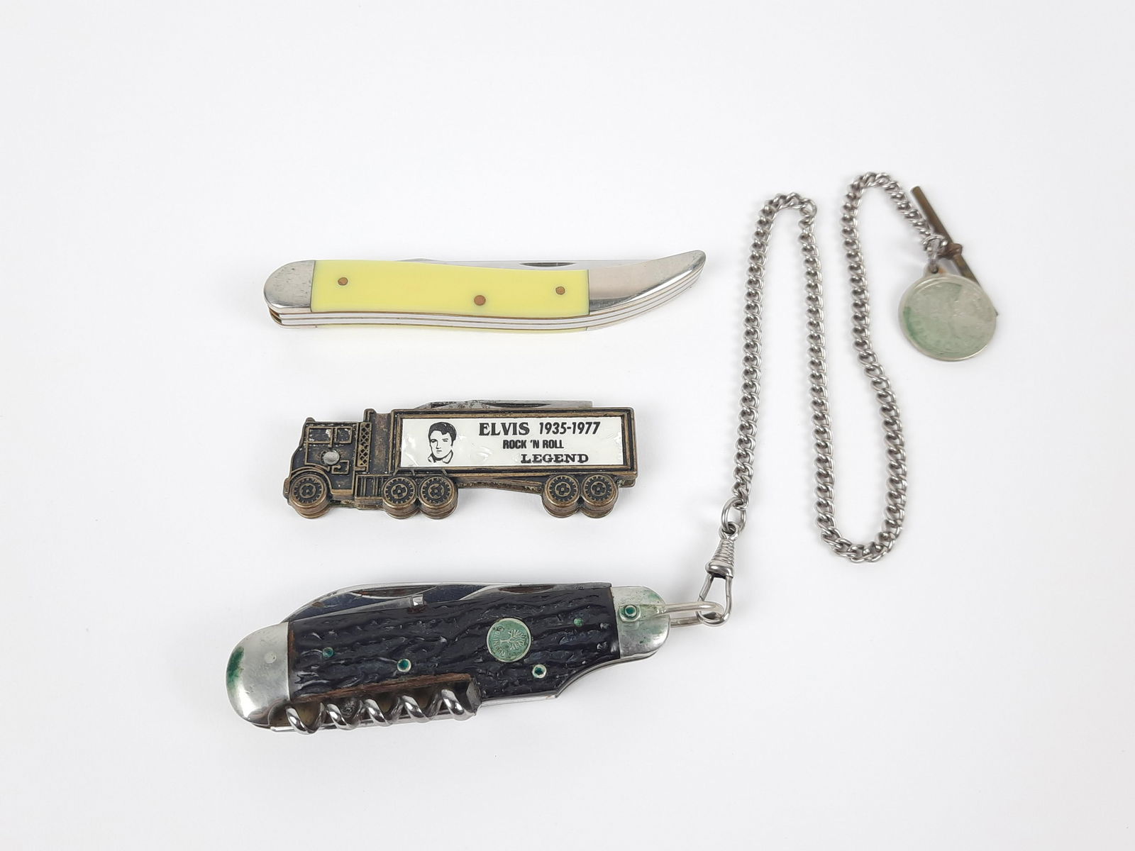 3 Pocket Knives incl Case XX (1 of 13)