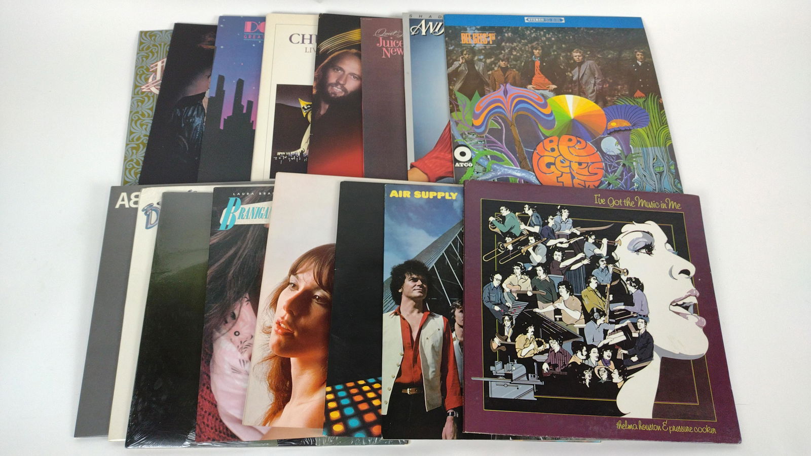 16 Pop and Disco Records incl The Bee Gees (1 of 4)