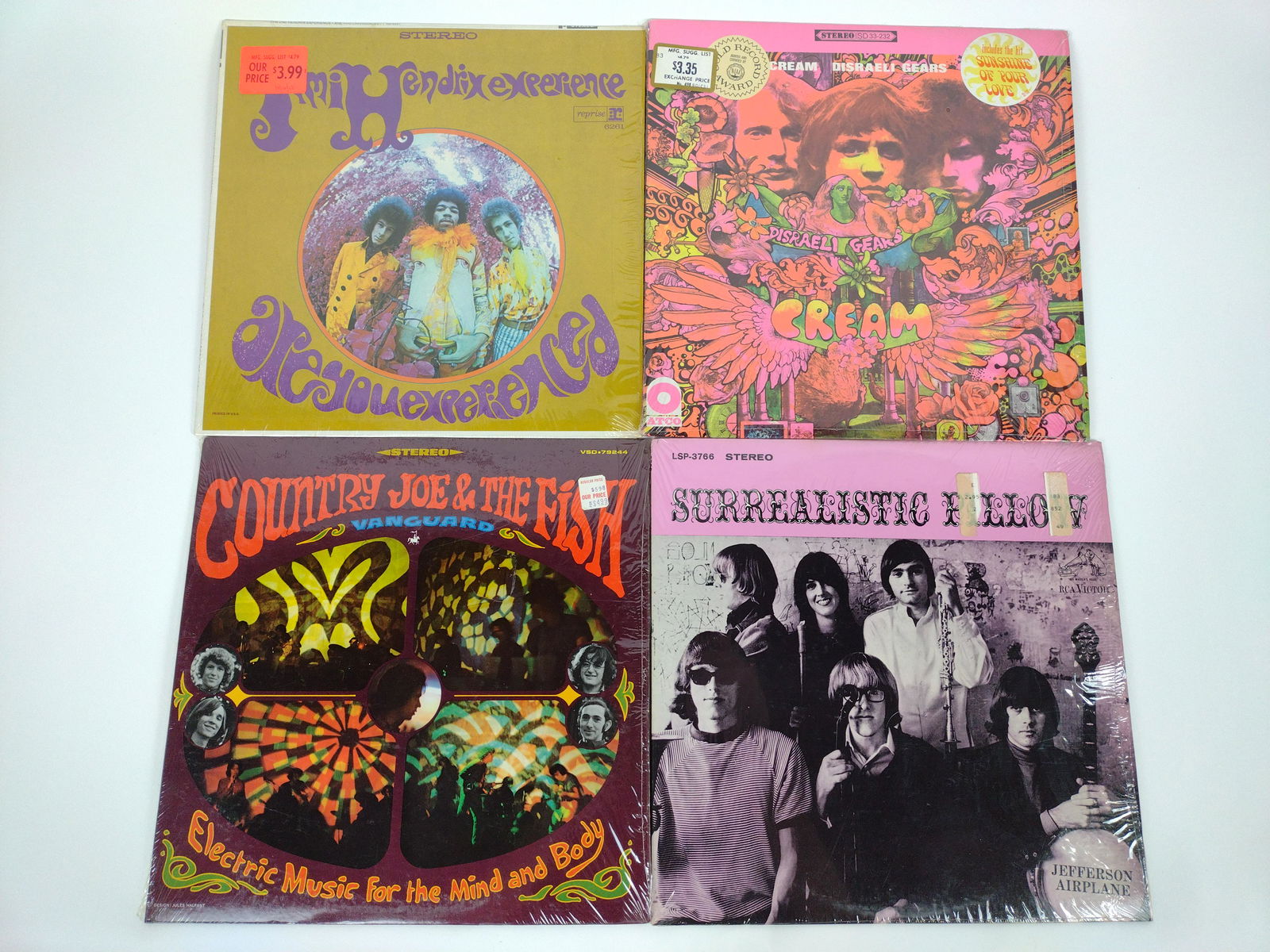 4 Psychedelic Rock Records (1 of 3)