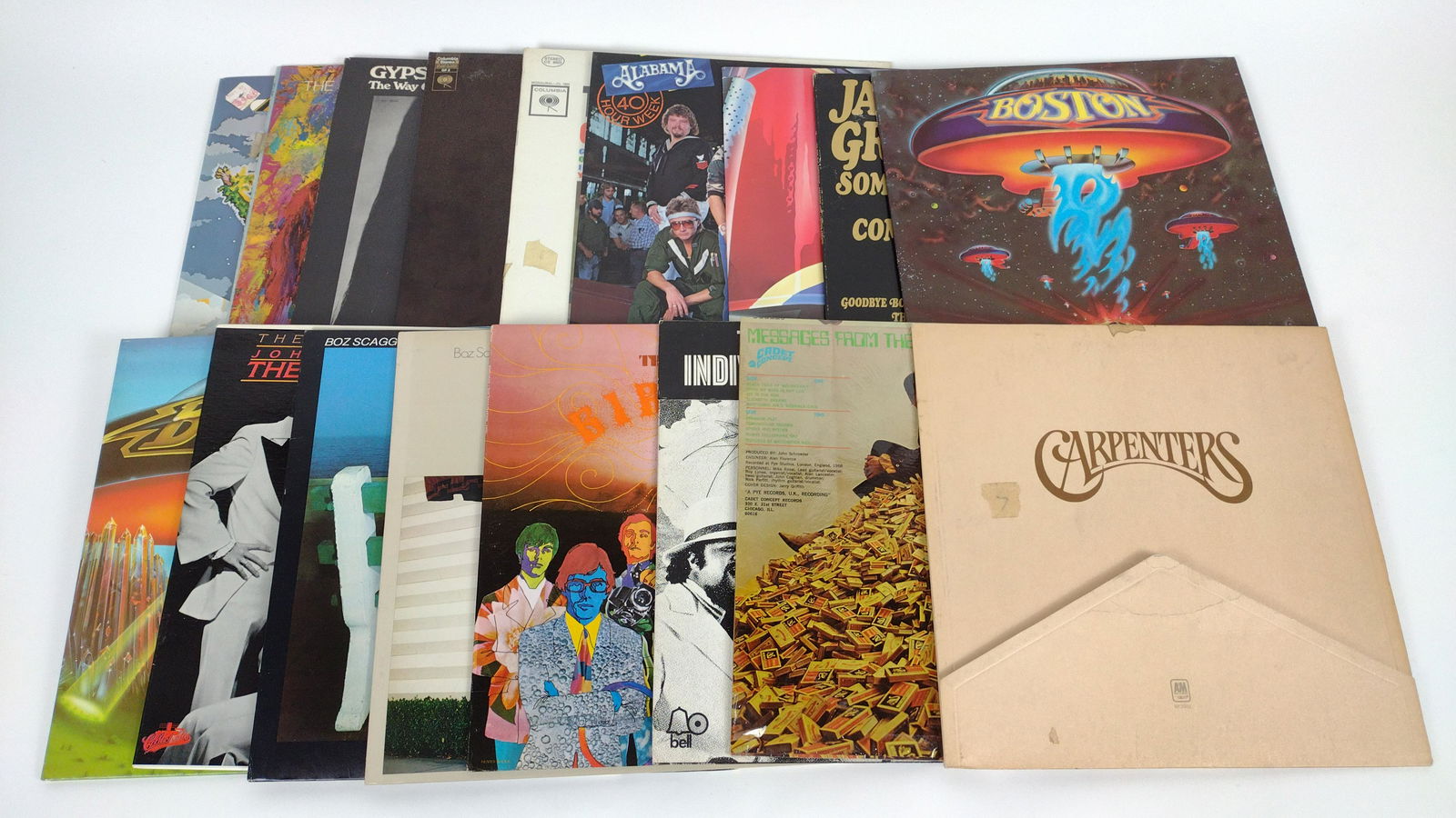 17 Pop and Rock Records incl Boston (1 of 4)