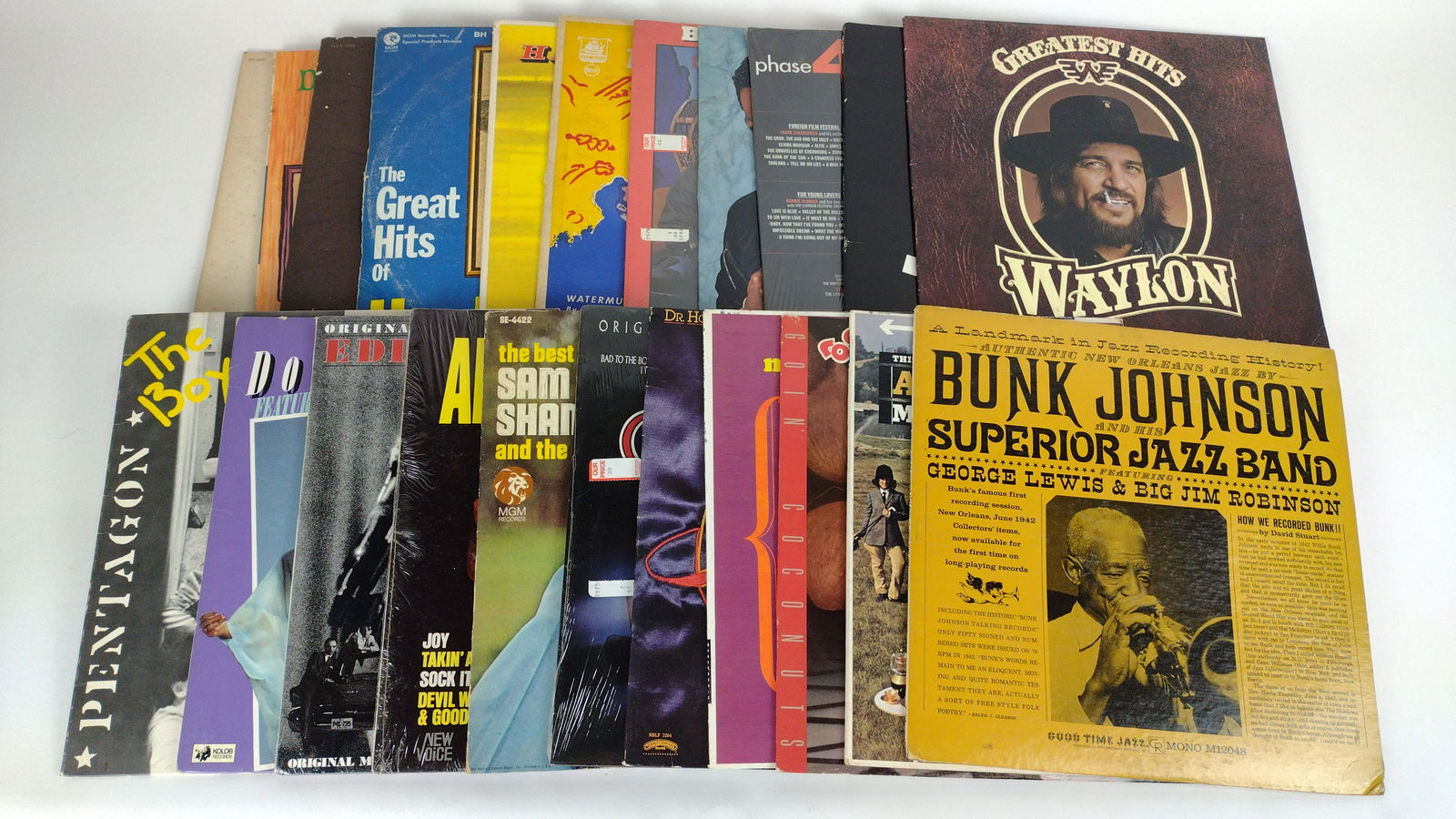 21 Records incl Jazz and Country (1 of 4)