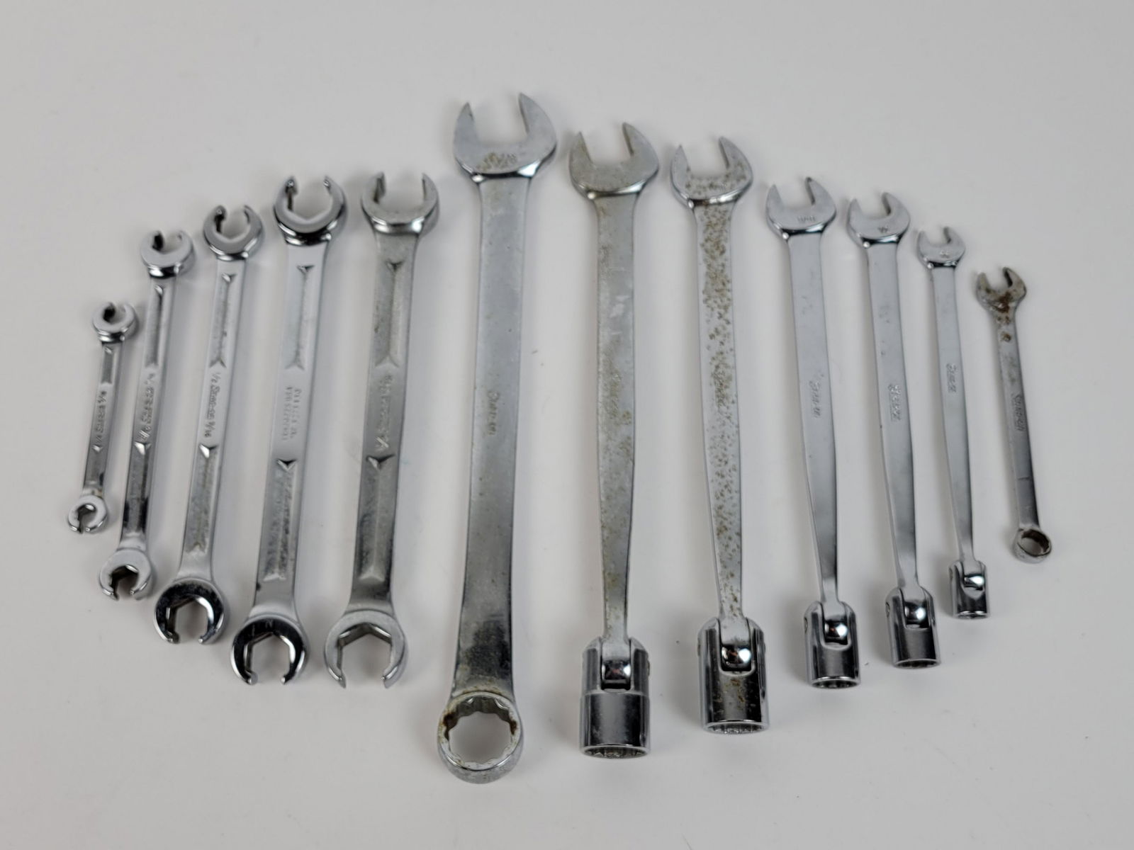 Lot Of 12 Snap-On Wrenches (1 of 4)