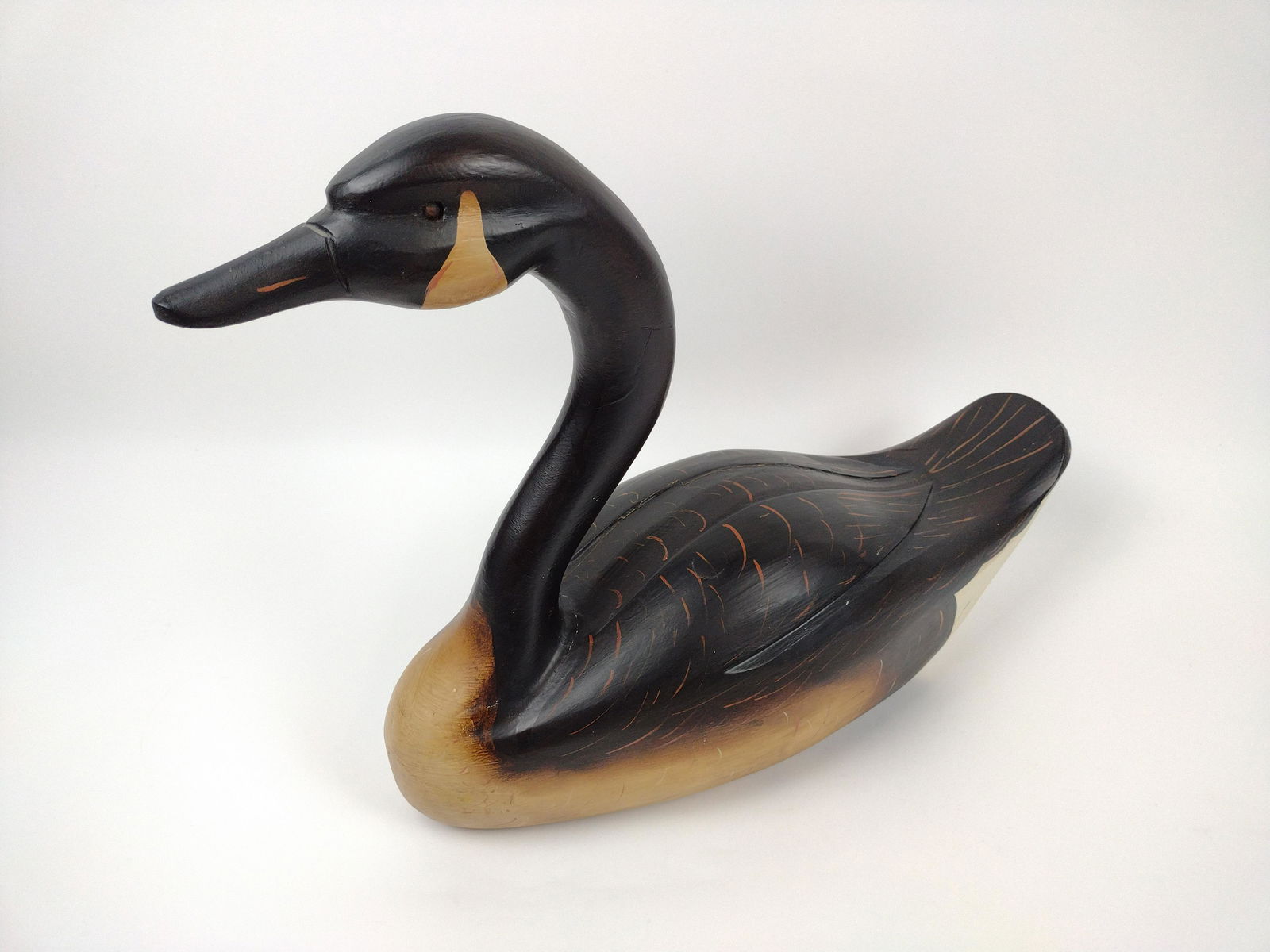 Goose Decoy Signed Mary Walburn (1 of 3)