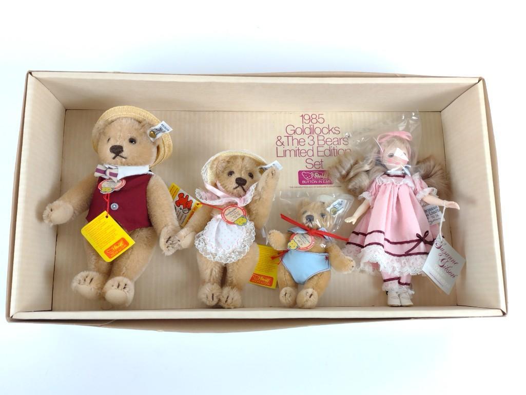 Steiff Goldilocks & 3 Bears (1 of 3)