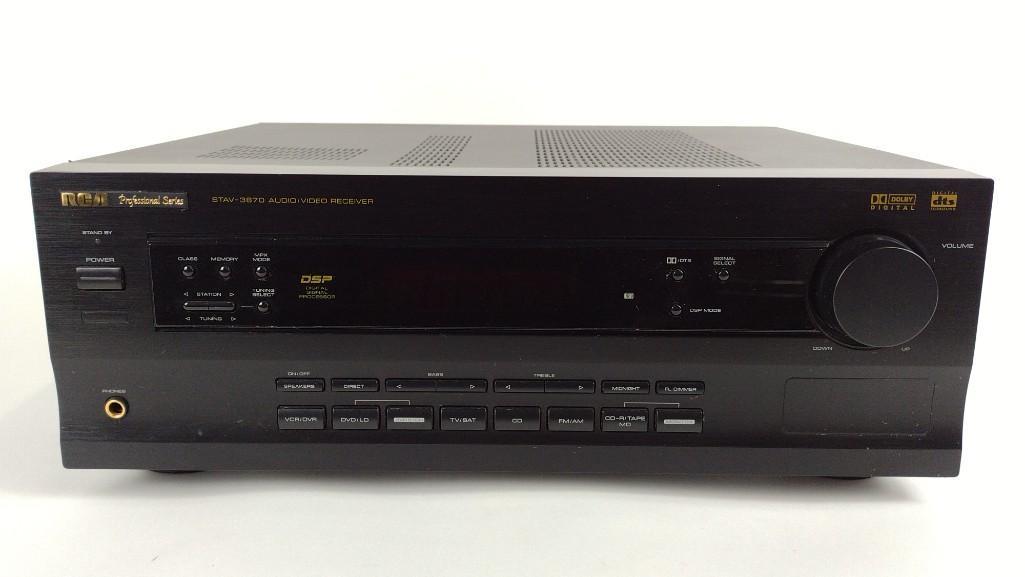 RCA STAV-3870 Audio/Video Receiver (1 of 2)