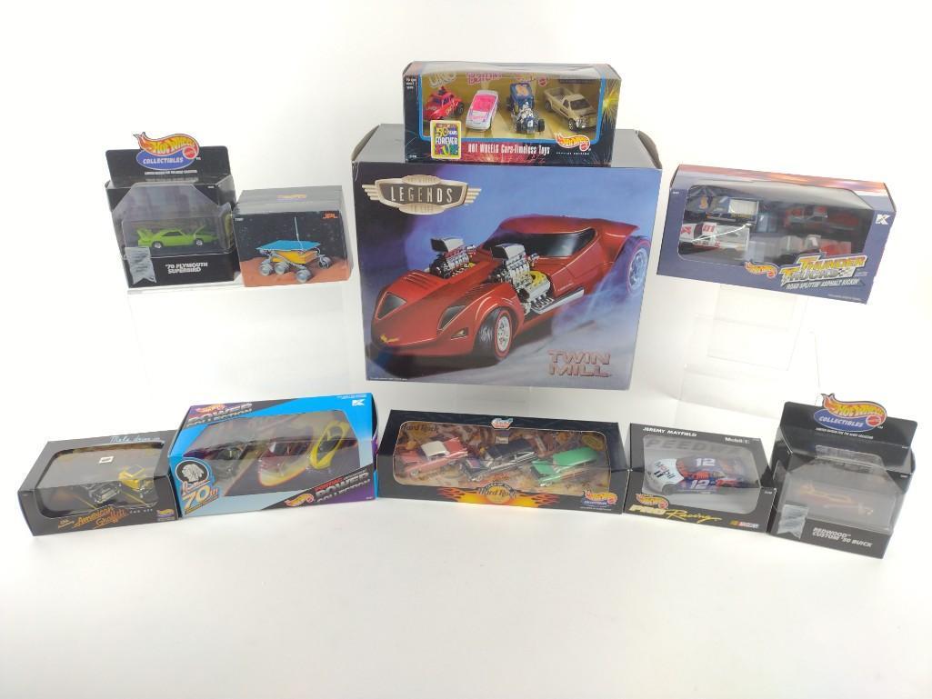 9 Collectible Hot Wheels incl Hard Rock Cafe (1 of 7)