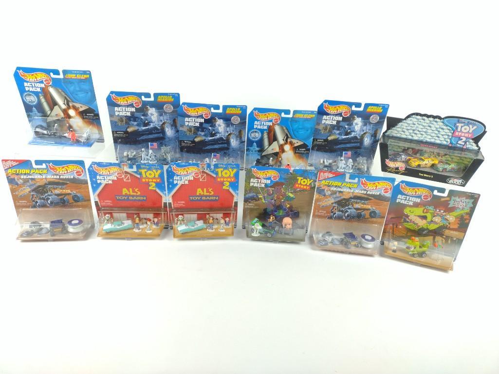 12 Hot Wheels Action Packs incl Disney (1 of 4)