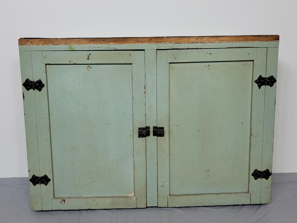 Painted Wall Cabinet (1 of 6)