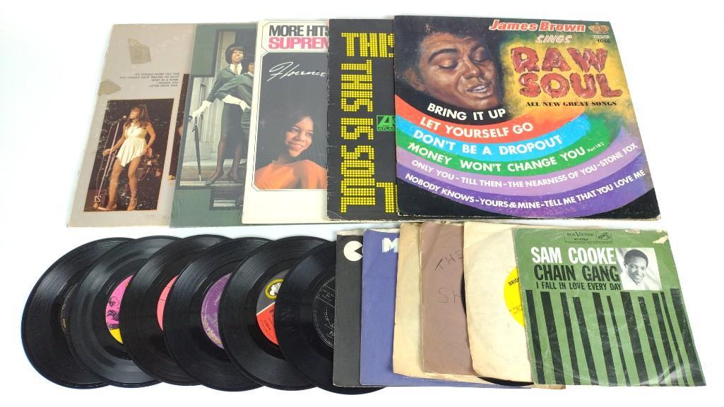 17 Soul Records incl James Brown (1 of 3)