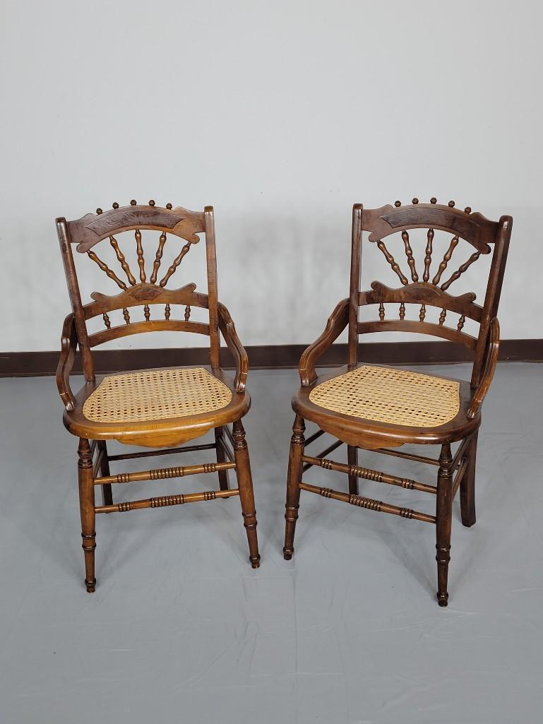 Pair of Antique Side Chairs (1 of 3)
