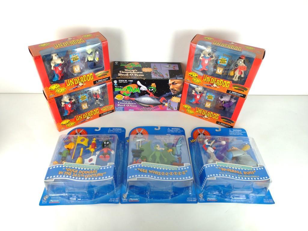4 Warner Bros Items & 4 Underdog Ltd Edition Collector (1 of 12)
