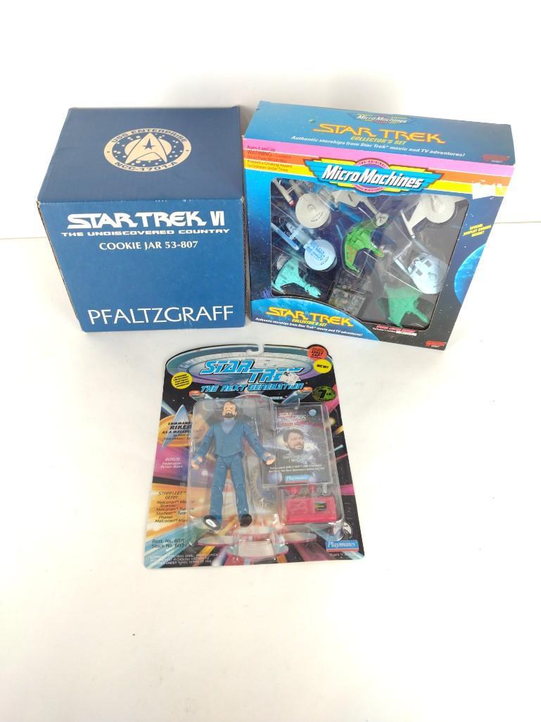 3 Pcs Star Trek Incl Cookie Jar (1 of 8)