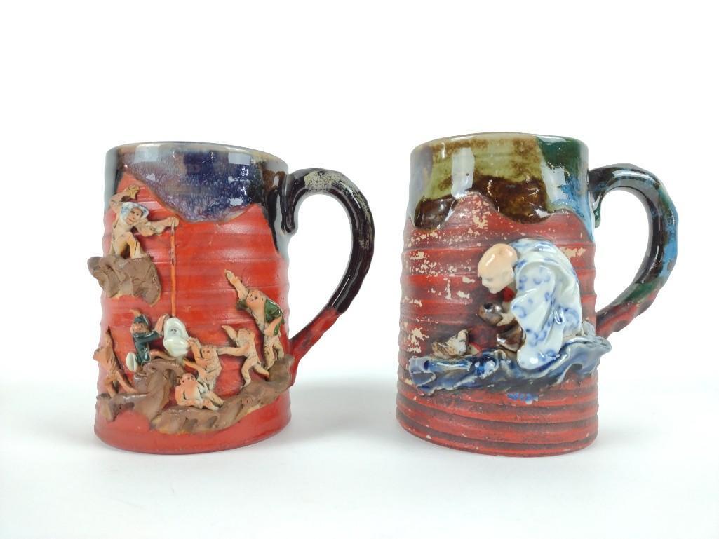 2 Japanese Sumida Gawa Mugs (1 of 7)