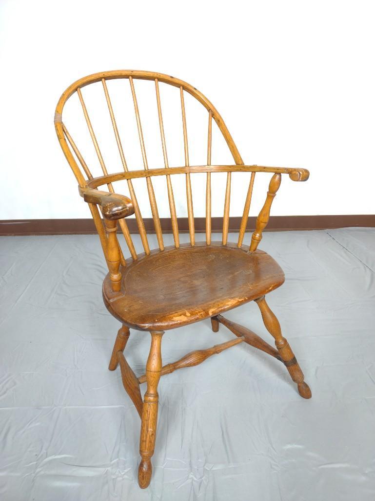 18th c. Windsor Arm Chair (1 of 8)