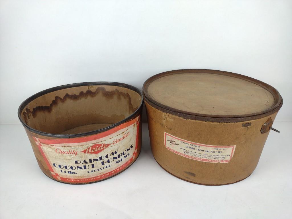 2 Vintage Jelly/Candy Bins (1 of 8)