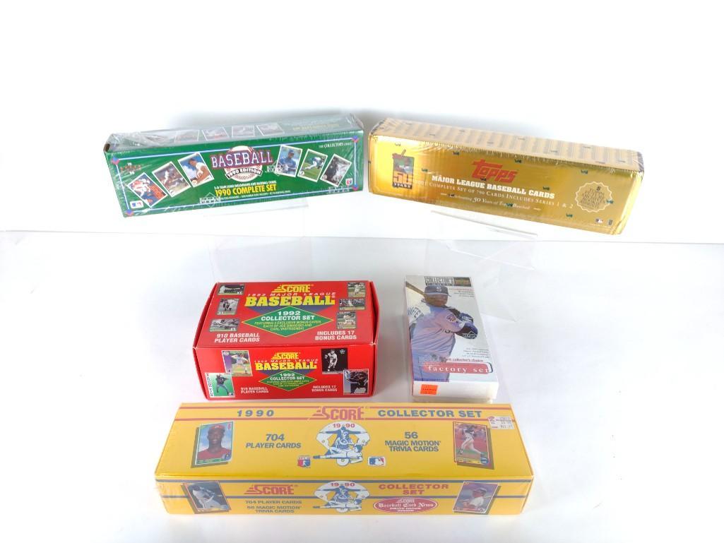 5 Vintage Baseball Cards Sets (1 of 16)