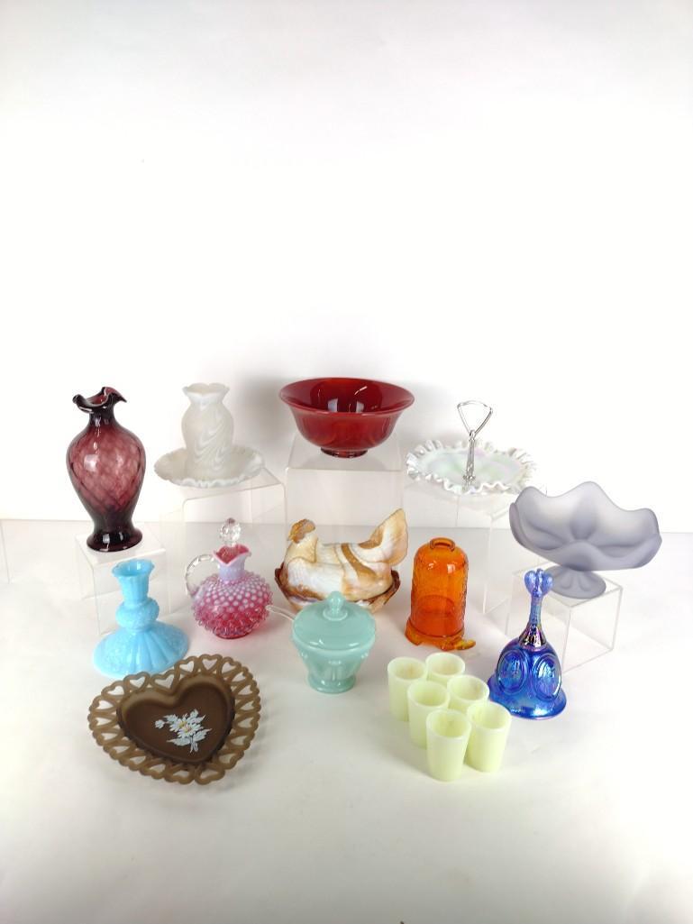 18 Pcs Glassware Incl Fairy Lamp (1 of 15)