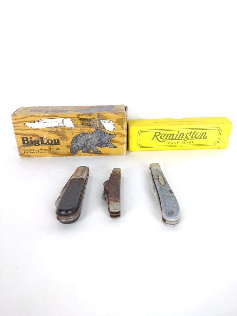 5 Pocket Knives Incl Case XX (1 of 20)