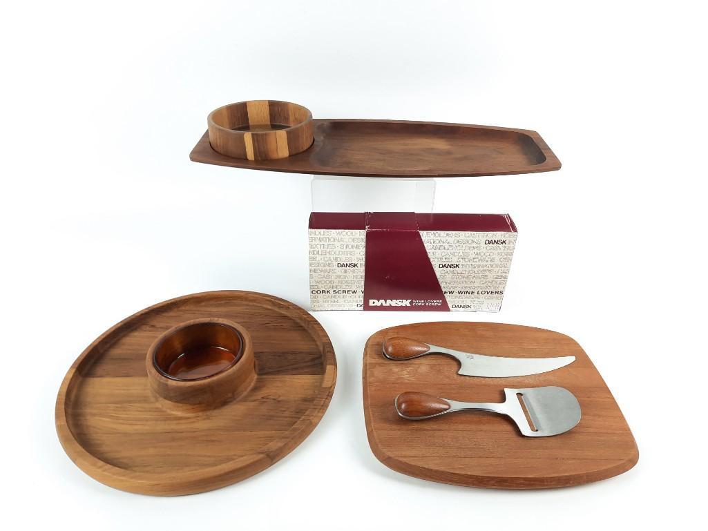 4 Pcs Mid Century Serving Ware incl Dansk (1 of 10)