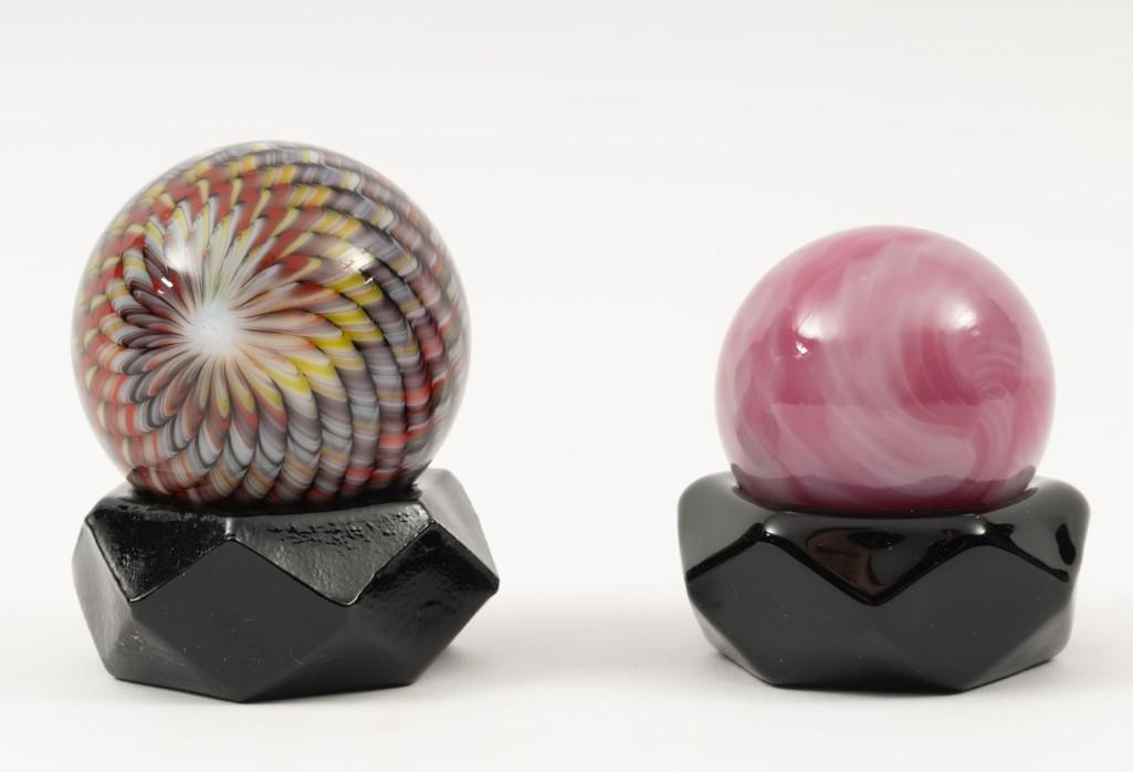 2 Large Contemporary Marbles (1 of 3)