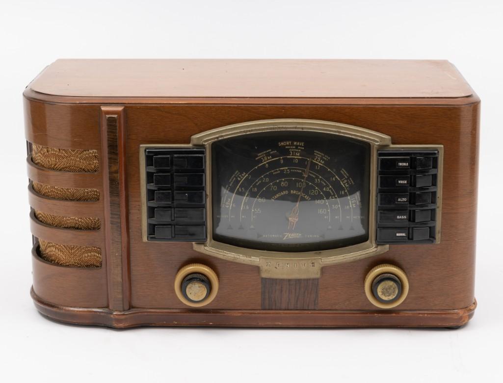 Zenith Model 7S633R Vintage Short Wave Radio (1 of 4)