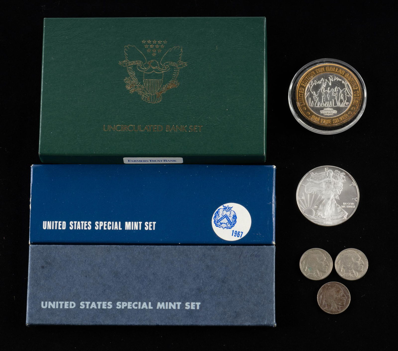 8 Items Incl 2010 Silver Eagle (1 of 5)