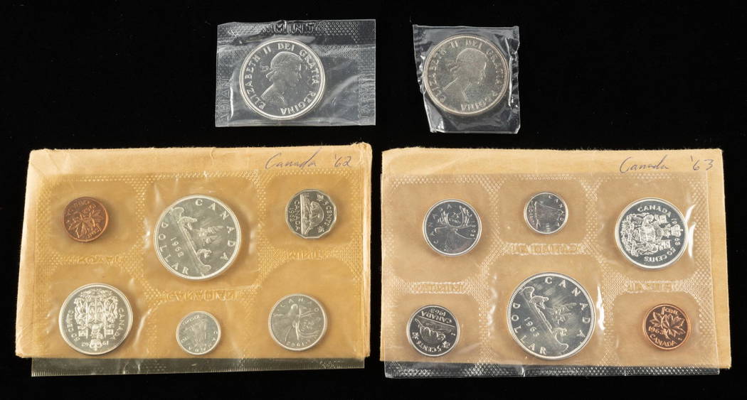 1962 & 1963 Canadian Proof Sets