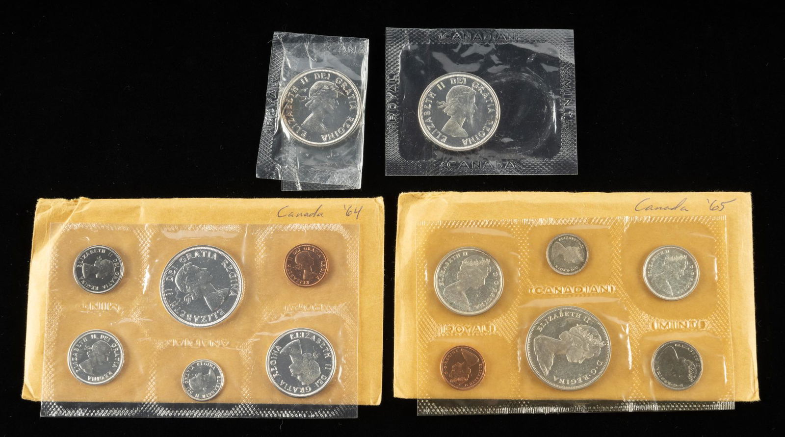 1964 & 1965 Canadian Proof Sets (1 of 5)