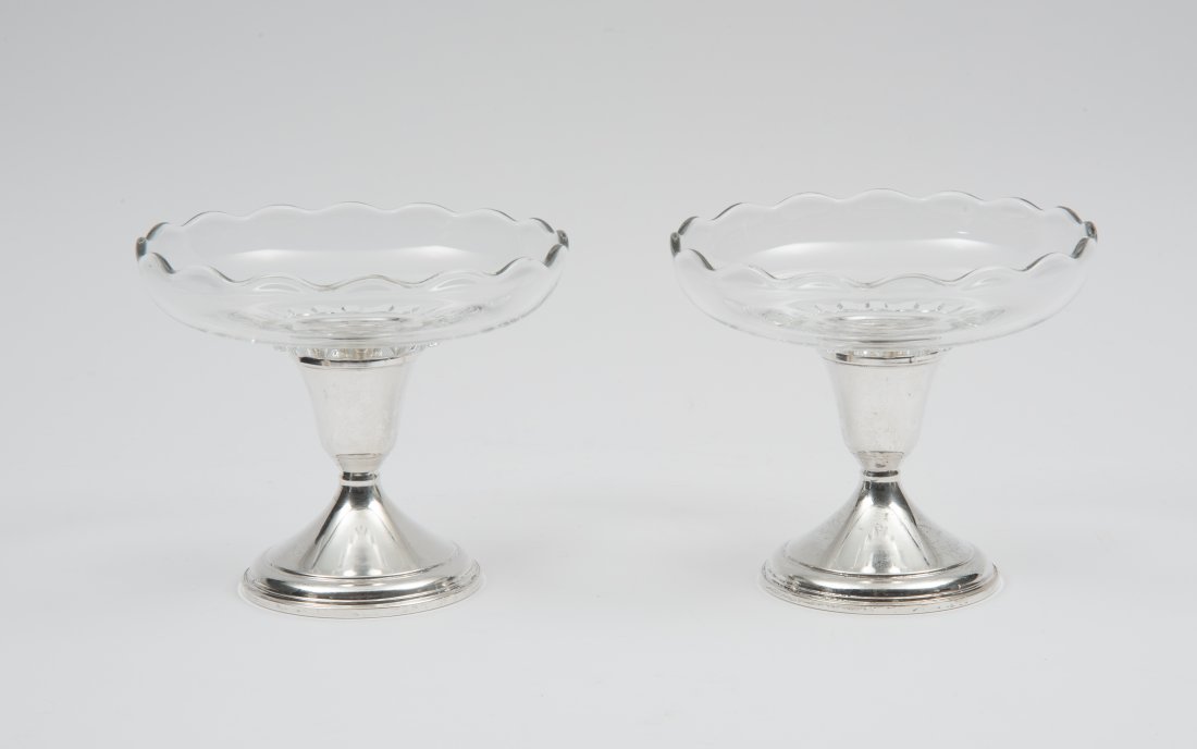 2  Weighted Sterling & Glass Compotes (1 of 3)