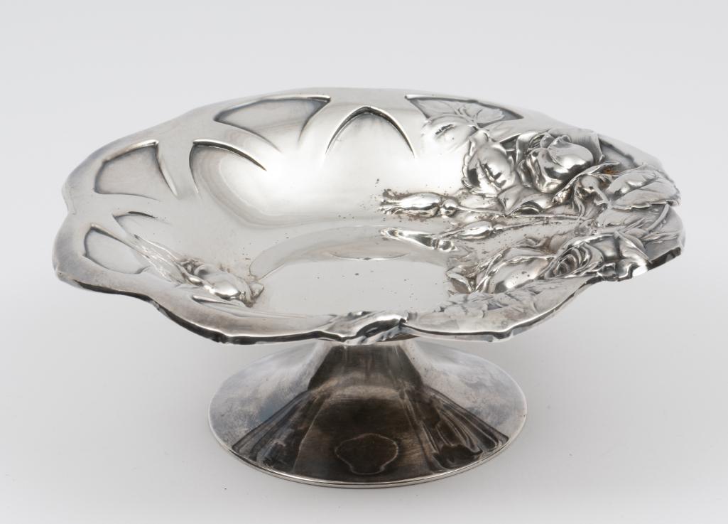International Silver Footed Compote (1 of 3)