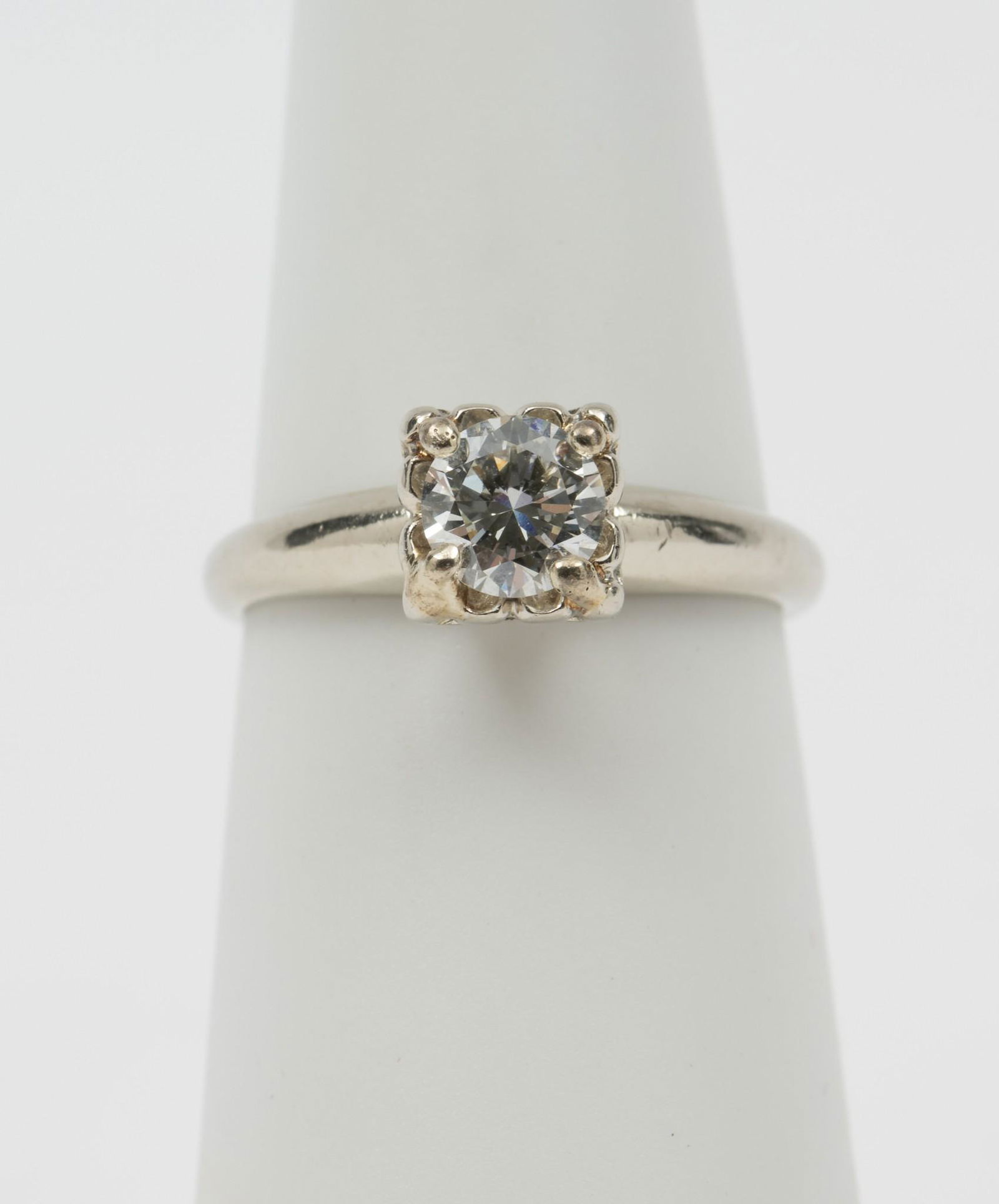 14K Gold .51 Ct Diamond Solitaire Ring (1 of 3)