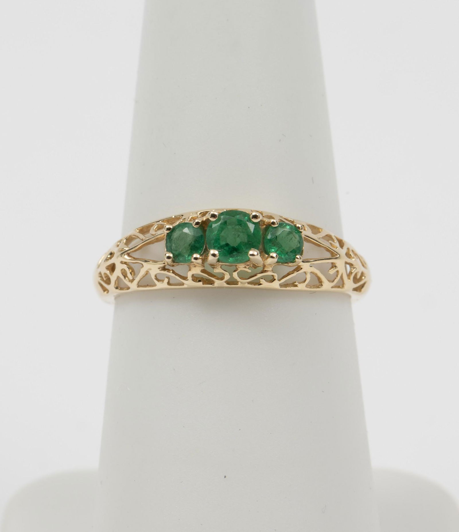 14K Emerald Ring (1 of 3)