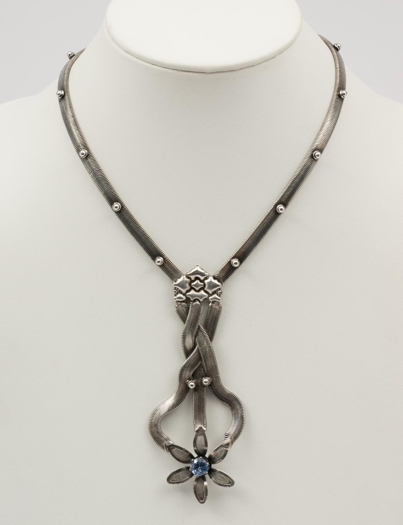 Sergio Guiterrez Liquid Metal Necklace (1 of 3)
