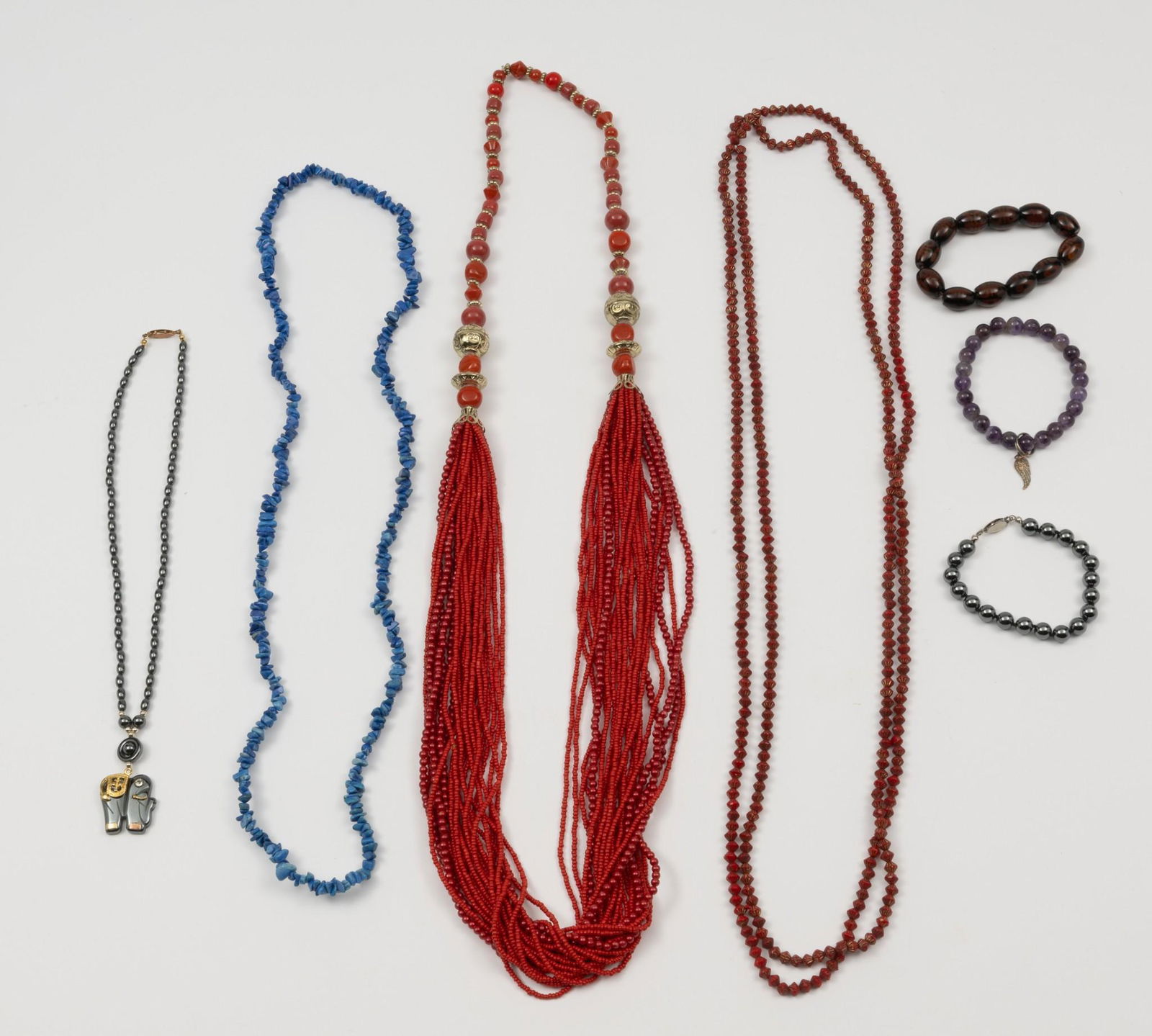 7 Beaded Necklaces & Bracelets (1 of 6)