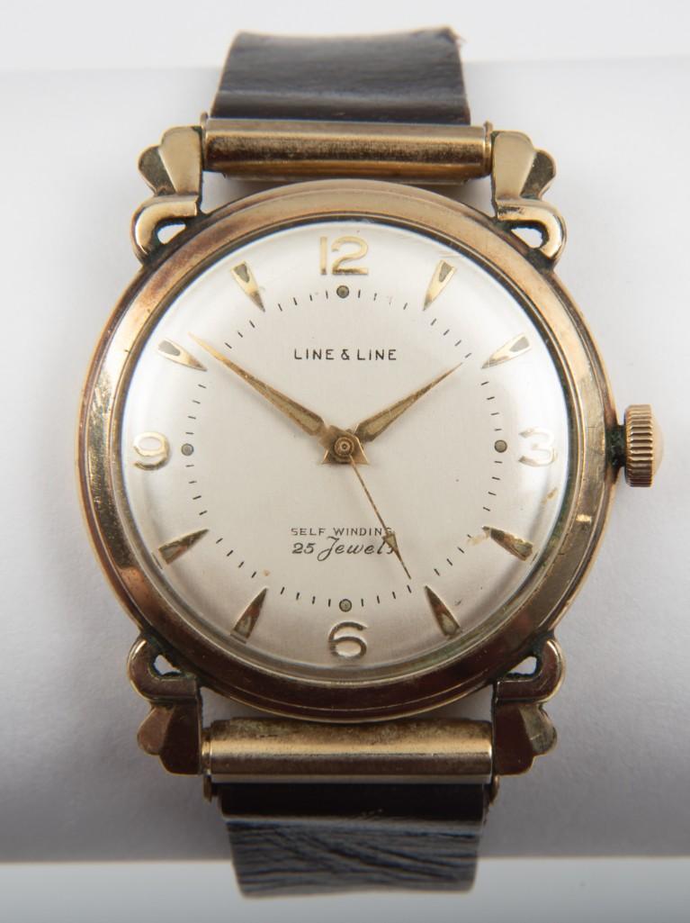 Vintage Line & Line Gothamatic 23J Wrist Watch (1 of 5)