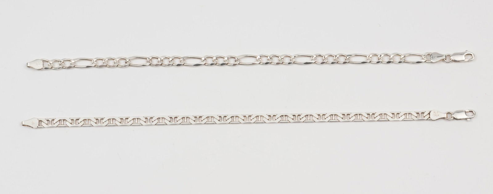 2 Sterling Silver Bracelets (1 of 10)