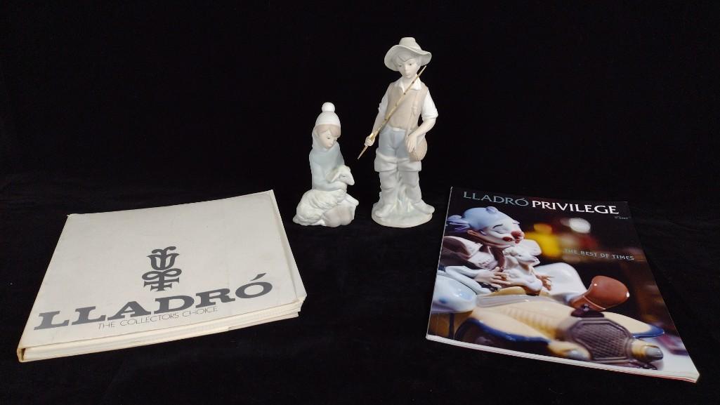 2 Lladro Figurines incl Fly Fishing (1 of 6)