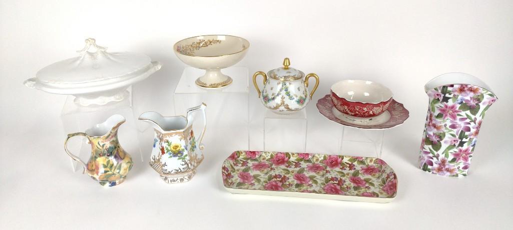9 Pcs Porcelain incl Royal Danube (1 of 7)