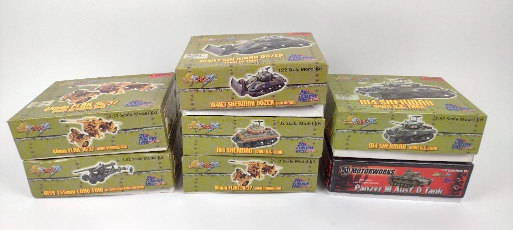7 WWII Military Models (1 of 4)