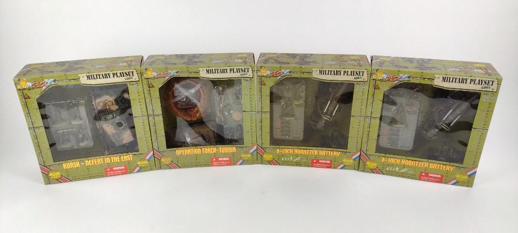 4 WWII Military Playsets (1 of 2)