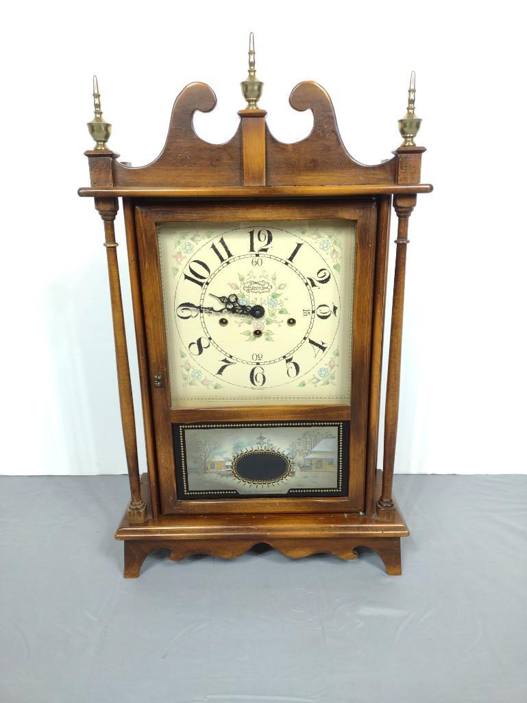 New England Clock Co Shelf Clock (1 of 6)