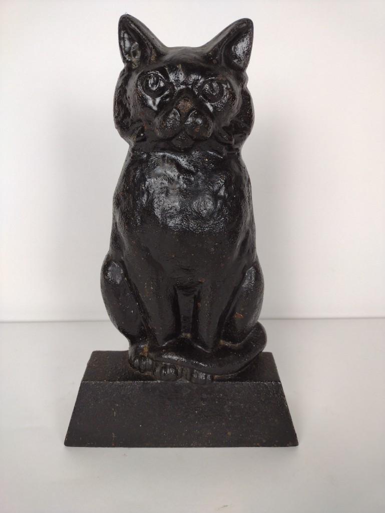 Cast Iron Cat Door Stop (1 of 2)