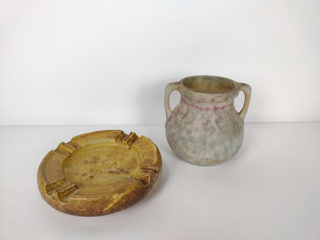 2 Pcs Ceramics Incl Ashtray (1 of 6)