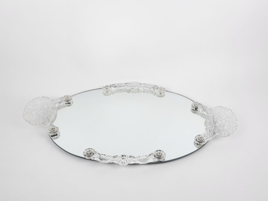 Mirrored Glass Tray (1 of 1)