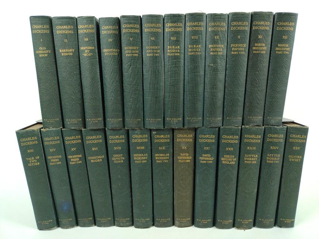 25 Vols. Works of Charles Dickens (1 of 5)