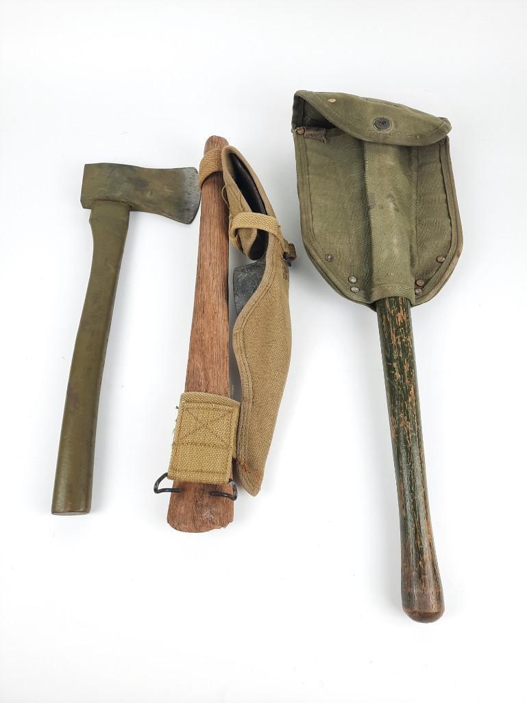 3 US Military Tools incl Hatchet (1 of 7)