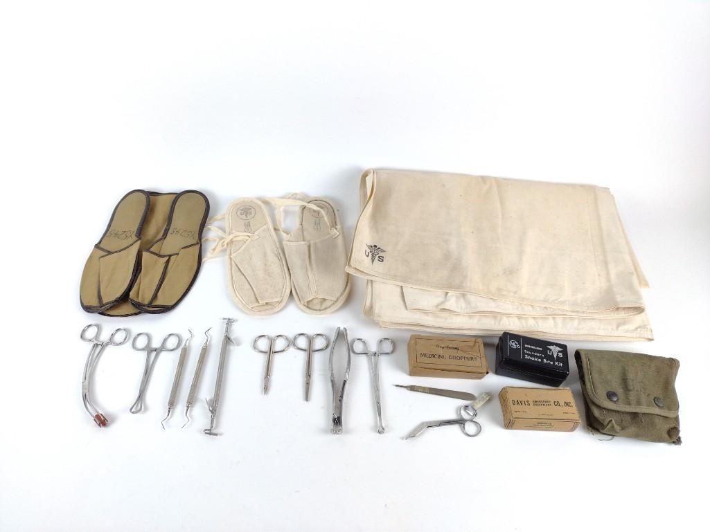 18 Pcs U. S. Military Medical Equipment (1 of 6)