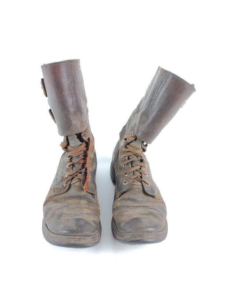 WWII Double Buckle Combat Boots (1 of 3)