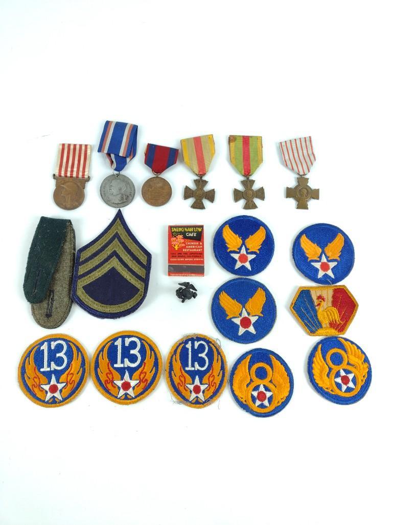 Group of Medals, Insignia, & Patches (1 of 6)